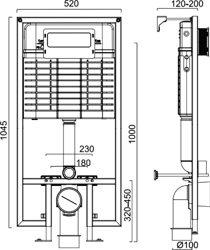 Штанга душевая WasserKRAFT Havel 3600 A323 золото