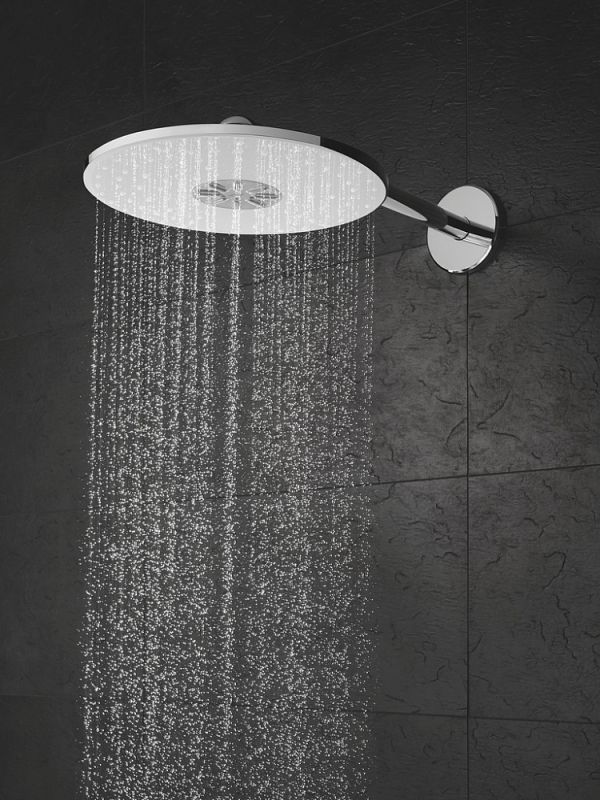 Верхний душ Grohe Rainshower SmartActive 26475LS0 белая луна