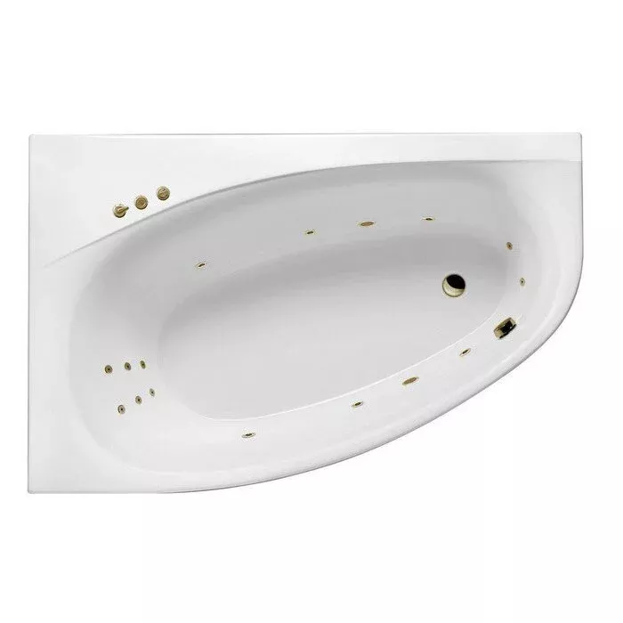 Акриловая ванна Excellent Kameleon 170х110 WAEX.KML17.SMART.BR бронза, белый