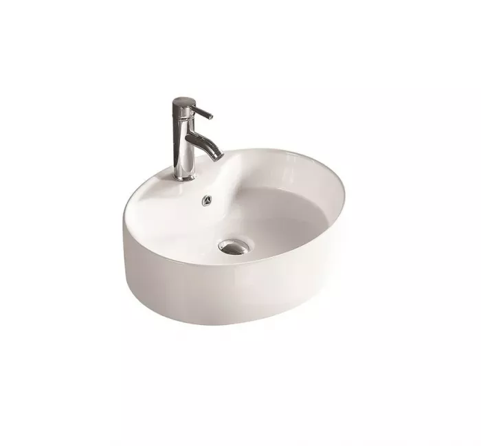 Раковина накладная SantiLine SL-1072 белый