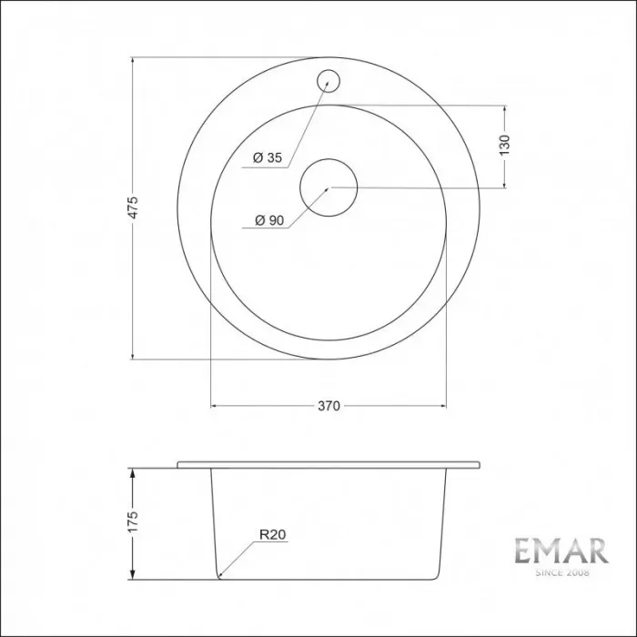 Столешница для раковины Jacob Delafon Parallel EB64-1000-E10