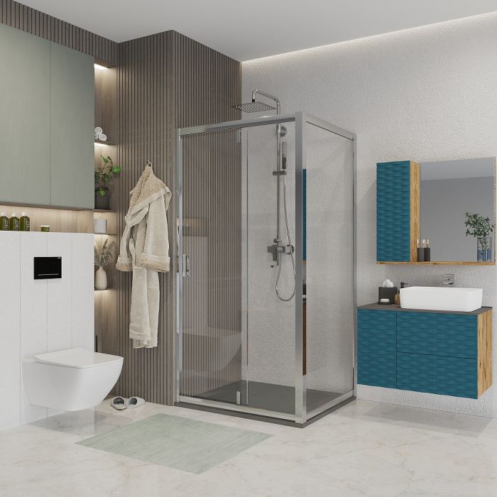 Душевой гарнитур Gessi Rettangolo 20123#031, хром
