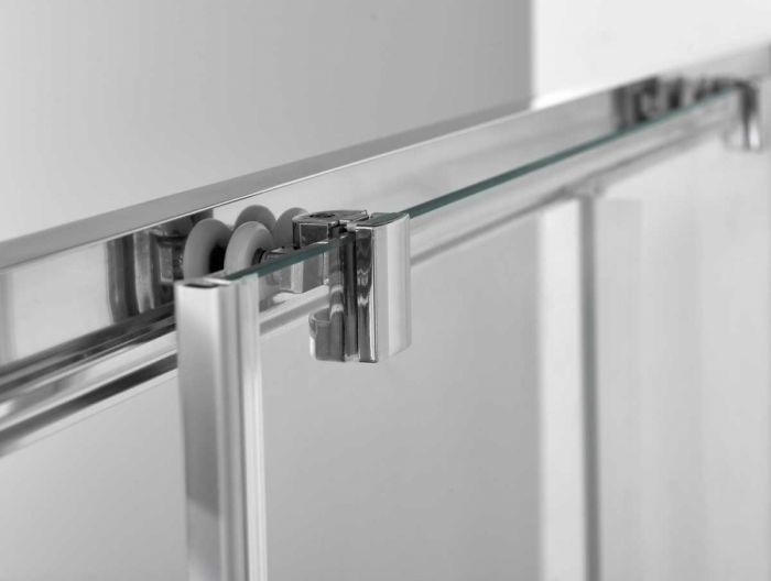 Душевая дверь в нишу Vincea Alpha VDS-3AL2160CL, стекло прозрачное, хром