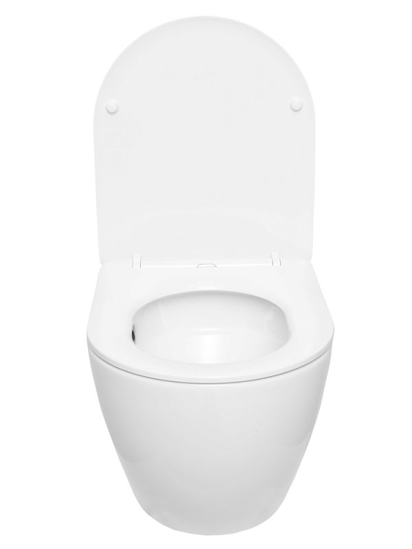 Комплект унитаз San More Fiaba SMT971903 с сиденьем микролифт + инсталляция San More Leggero SMI971901