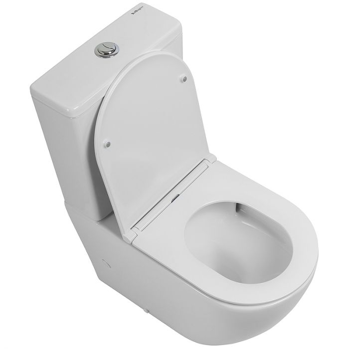Унитаз-компакт BelBagno Sfera-Tor BB2141CP-TOR, белый
