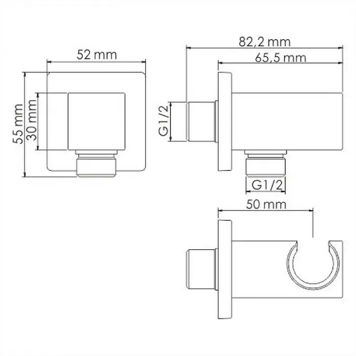 Раковина 60 см Duravit D-Neo 2366600000, белый