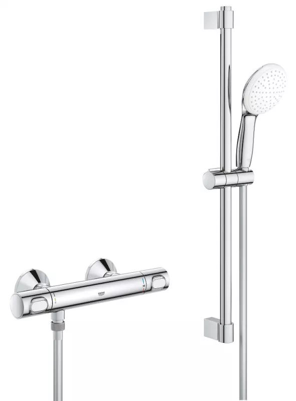 Термостат для душа Grohe Grohtherm 34796001 с душевым гарнитуром, хром
