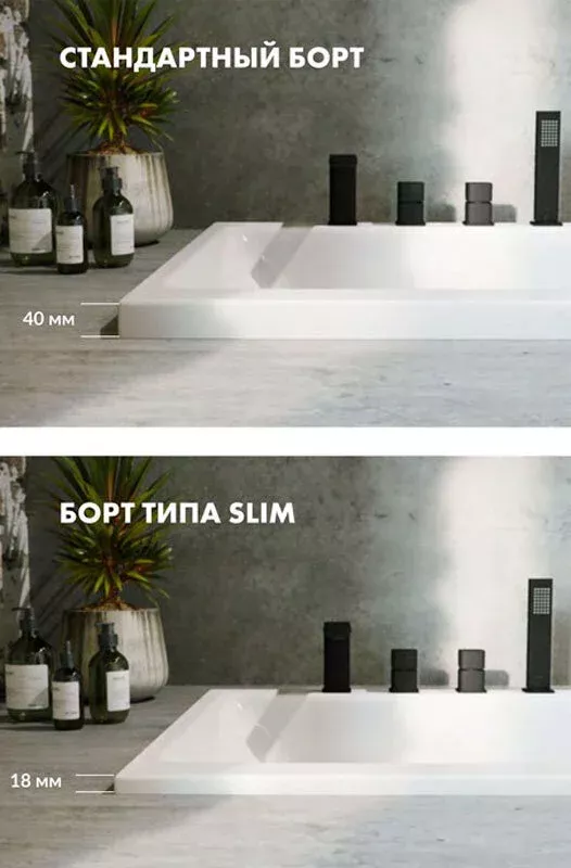 Акриловая ванна Whitecross Wave Slim 170х70 0111.170070.100.RELAX.CR хром, белый