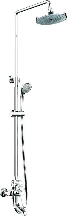 Колонна душевая со смесителем для ванны Bravat Eco F6111147C-A-RUS