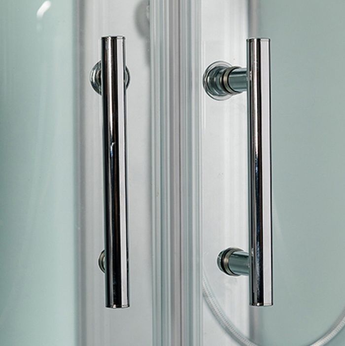 Душевой бокс WeltWasser WW500 Emmer 170/85/55-2 170x85 10000004660, профиль хром, стекло прозрачное
