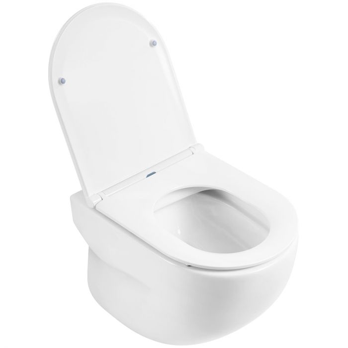 Комплект унитаза с инсталляцией BelBagno Onda BB066CHR/BB870SC/BB002-80/BB005-PR-CHROME с сиденьем микролифт и клавишей смыва хром глянец