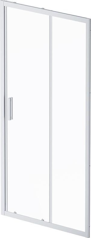 Душевая дверь AM.PM Gem Solo 110 W90G-110-1-195MT, профиль хром, стекло прозрачное