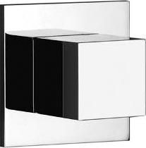 Запорный вентиль для термостатического смесителя Gessi Quadro 43262#031, хром