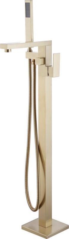Смеситель для ванны с душем ABBER Daheim AF8215G, матовое золото