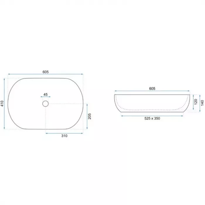 Раковина Villeroy & Boch Loop & Friends 4A500001 белый