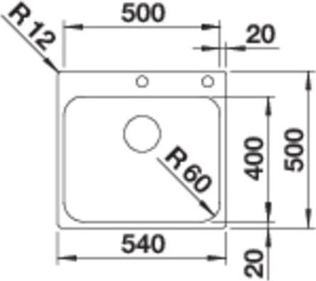 Раковина Aquanet Ирис 60 00301803 белый