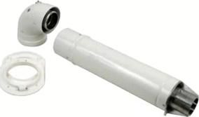Дымоход Bosch AZ 389 60/100 мм (высота: 0770 м) с коленом 90&deg