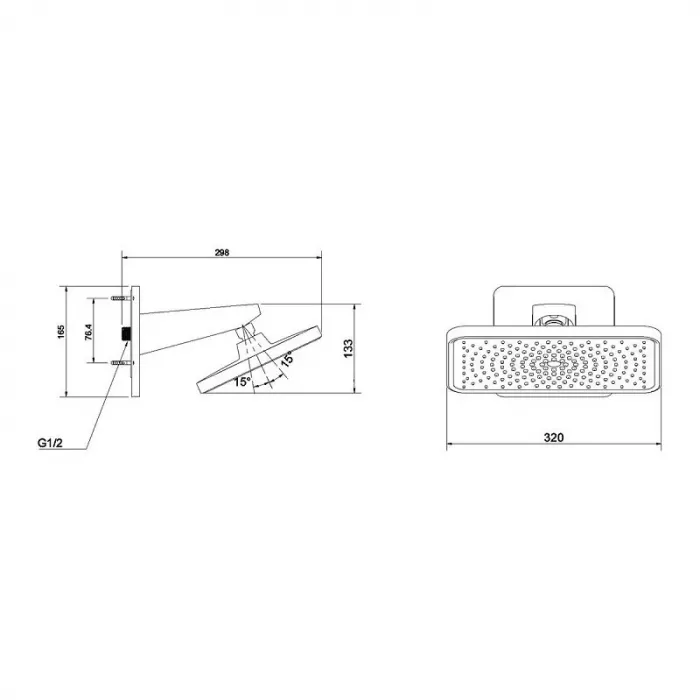 Душевая система Vincea Inspire VSFW-3I21MT4RGM серый