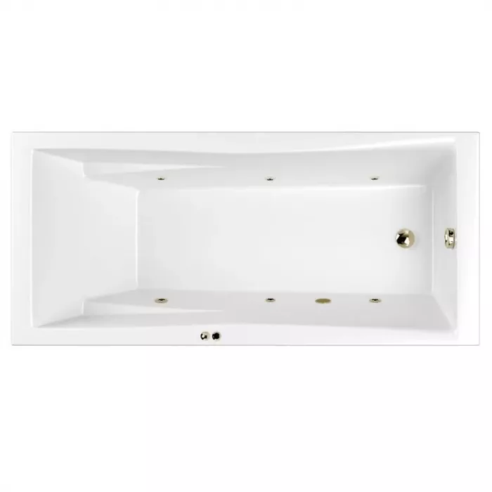 Акриловая ванна Whitecross Palace 180х80 0104.180080.100.SOFT.BR бронза, белый