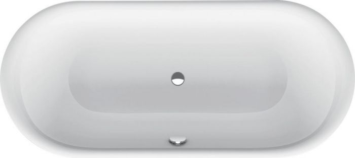 Стальная ванна Bette Lux Oval 180x80 см 3466-000PLUS с покрытием Glasur® Plus