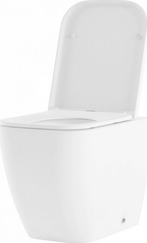 Приставной унитаз Lavinia Boho One 33020050 с сиденьем микролифт, белый