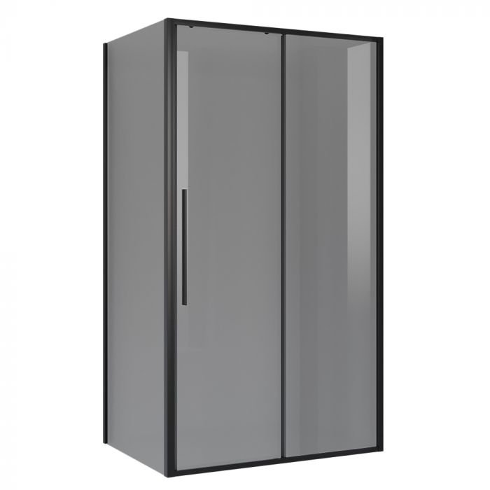 Душевое ограждение Niagara Nova NG-85-12TB-TB80-34 стекло тонированное, профиль черный