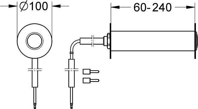 Кнопка смыва Grohe Skate 43977000