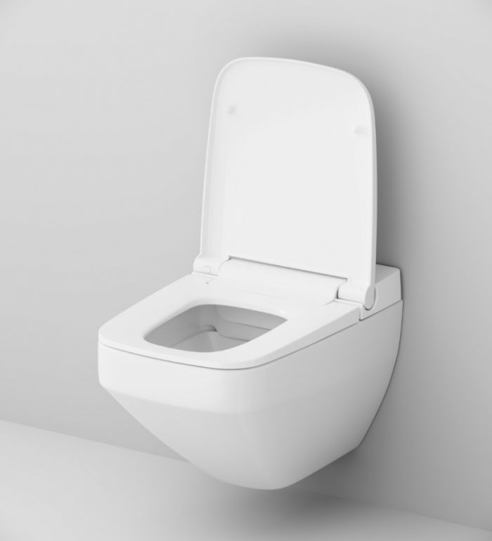 Комплект унитаза с инсталляцией AM.PM Inspire V2.0 FlashClean IS450A38.CCC50A с электронным сиденьем микролифт с функцией биде и черной клавишей смыва