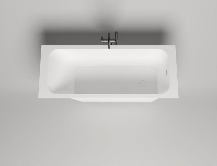 Ванна из искусственного камня Salini Orlanda Kit S-Sense 160x70 102115G, белый глянец