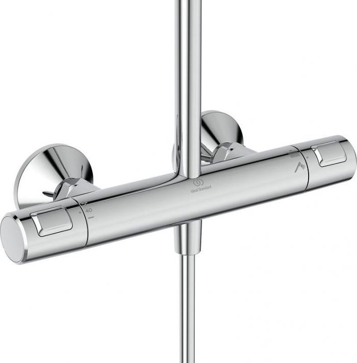 Душевая система Ideal Standard Ceratherm T25 A7701AA с термостатом, хром