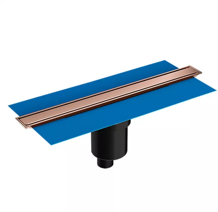 Дренажный канал Vitra Eco-Flow 40 см DK100, вертикальный, медь, 59980552000