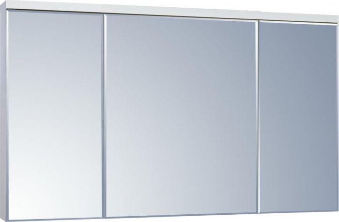 Зеркальный шкаф Aquaton Брук 120 1A200802BC010, белый
