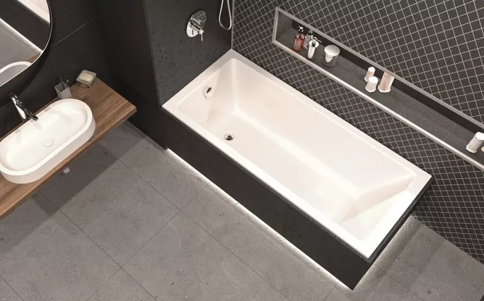 Акриловая ванна Whitecross Wave Slim 160х70 0111.160070.100 белый