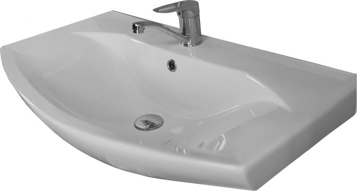 Мебель для ванной 80.5х44.5 Aquaton Ария Н 80 тёмно-коричневая