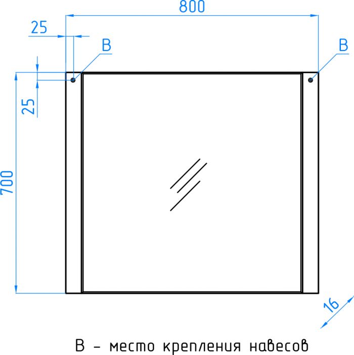 Мебель для ванной Style Line Лотос 80 Plus подвесная шелк зебрано