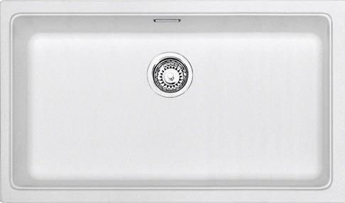 Кухонная мойка 80 см Franke Kubus KBG 110-70 125.0499.009, белый