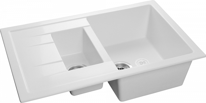 Кухонная мойка GranFest QUADRO GF-Q-775KL иней