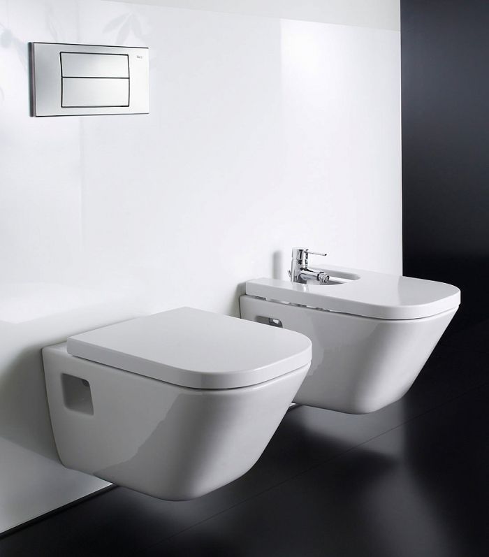 Комплект Система инсталляции для унитазов Roca DUPLO WC 89009000K + Чаша подвесного унитаза Roca Gap 346477000 + Крышка-сиденье Roca Gap 80147200