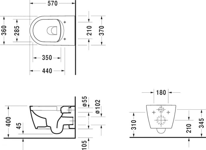Дренажный канал Timo Drain System DS230108/01, 80 см, с перфорированной решеткой lines, сатин