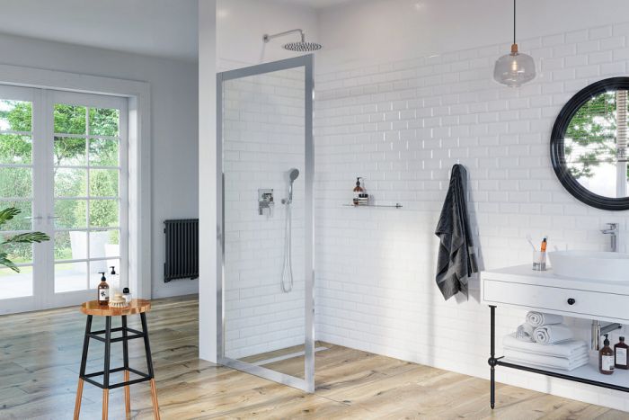 Верхний душ Excellent SLIM 20x20см AREX.3020CR