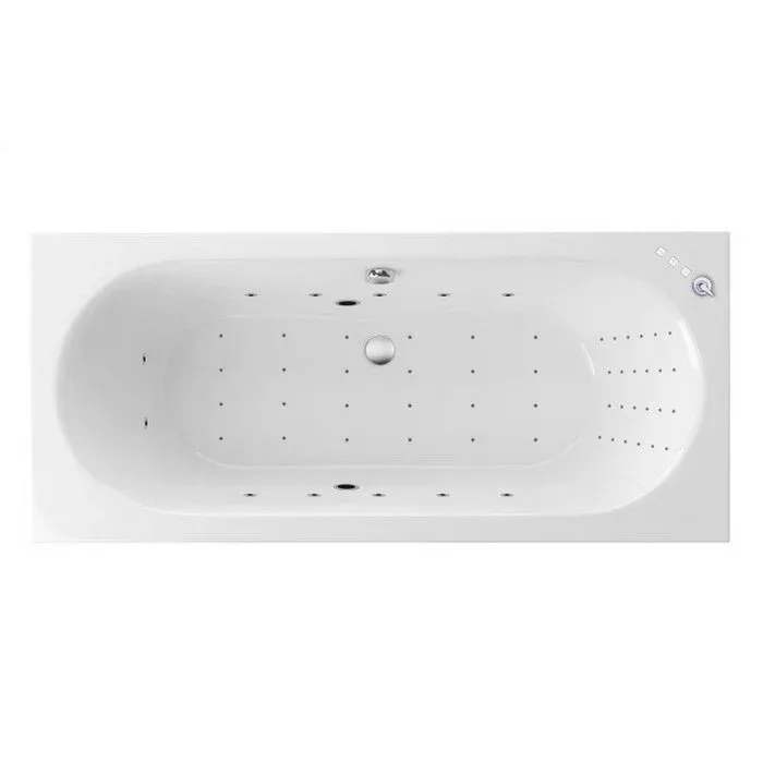 Акриловая ванна Excellent Oceana 180х80 WAEX.OCE18.NANO.CR хром, белый