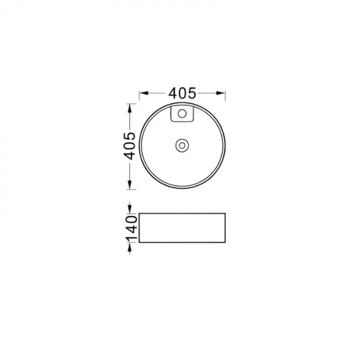 Раковина накладная Акватек Европа AQ5212-MW белый