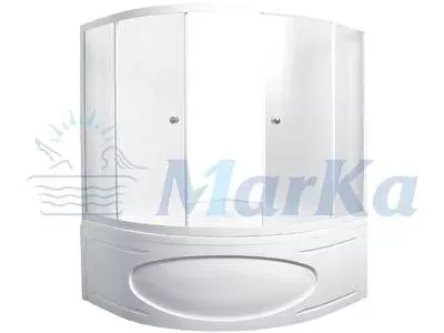 Акриловая ванна 1MarKa Luxe 155х155 01лю1515 белый