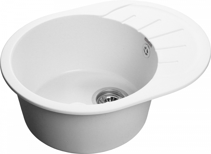 Кухонная мойка GranFest RONDO GF-R-580L иней