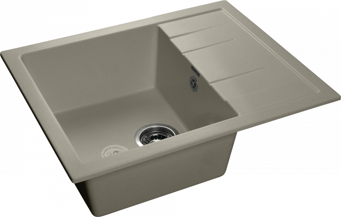 Кухонная мойка GranFest QUADRO GF-Q-650L топаз