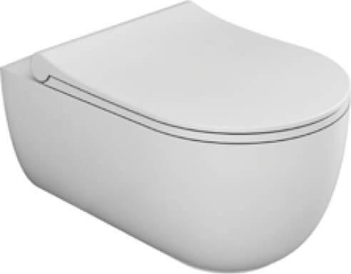Подвесной унитаз Bien Vokha MDKA052N1VP1W3000 безободковый с сиденьем микролифт и функцией биде