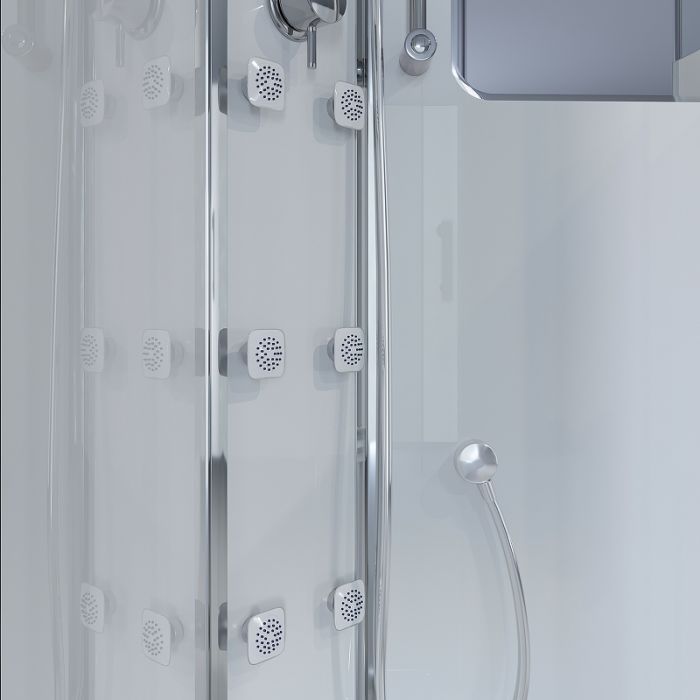 Душевая кабина Niagara Ultra 90x90 NG-301-01 3010164, профиль хром, стекло прозрачное