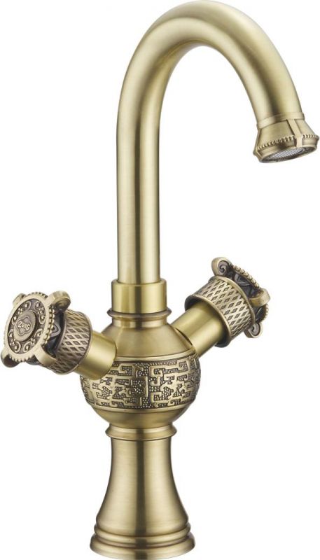 Смеситель Zorg Antic A 2007U-BR для раковины