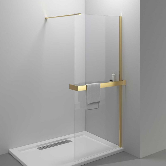 Смеситель для ванны c душем BelBagno Due DUE-VASM-CRM, хром