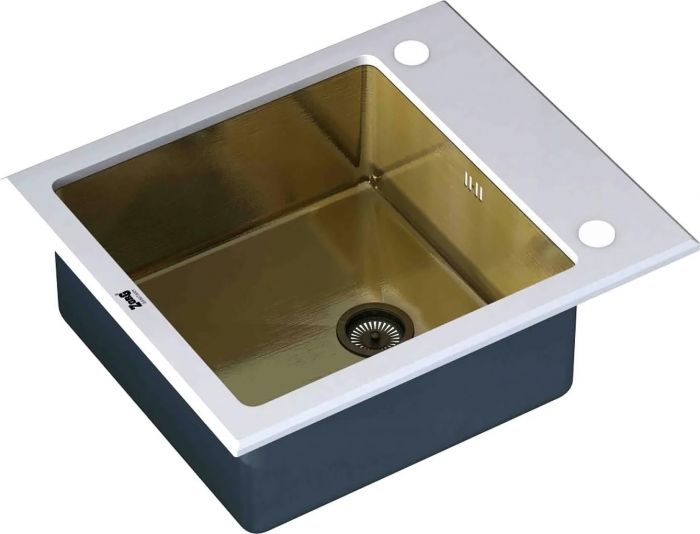 Смеситель для кухни Zorg Steel Hammer SH 815 BRONZE, бронза